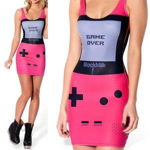Blackmilk gamer bodycon dress